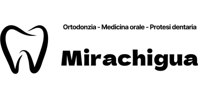 Stile di layout del testo semplice in nero per promuovere l'odontoiatria