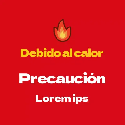 44466_Pegatina de precaución contra quemaduras