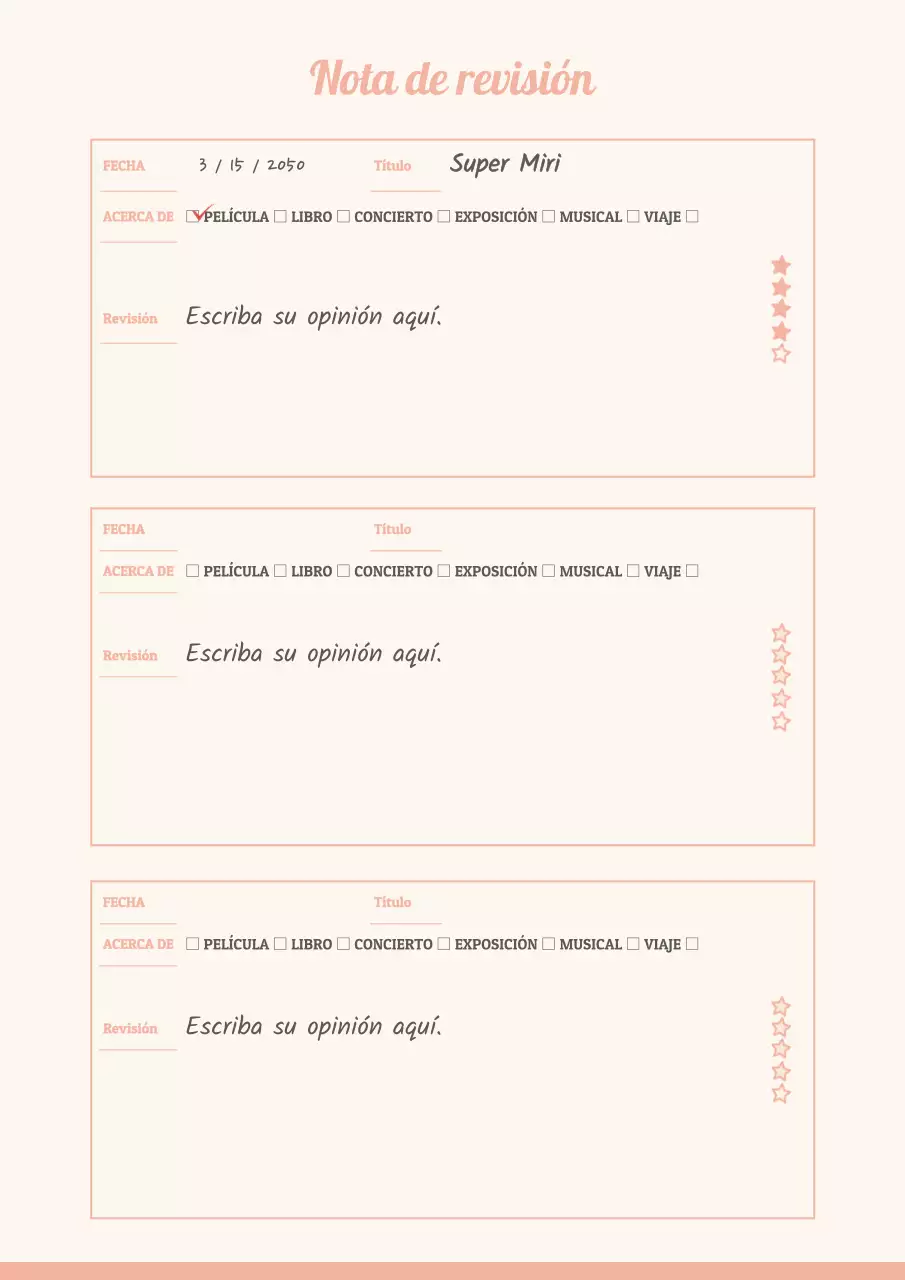 Pastel learning diary review note documentation