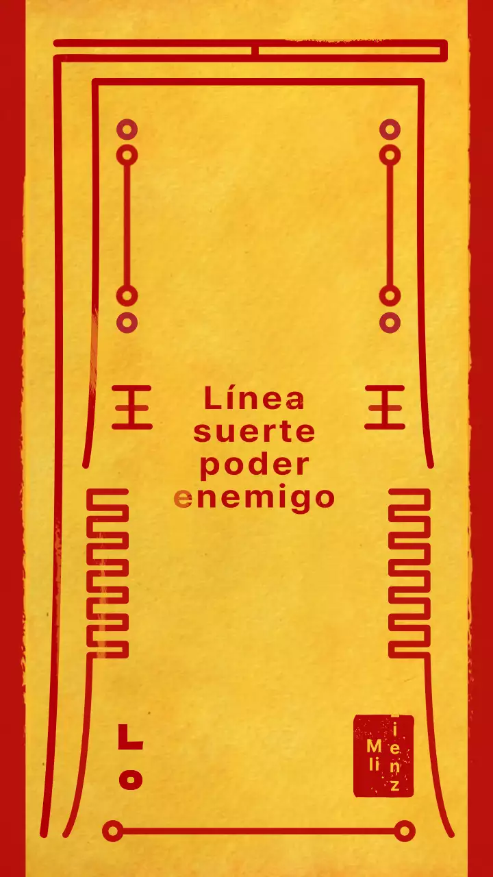 Porras rojas y amarillas no convencionales