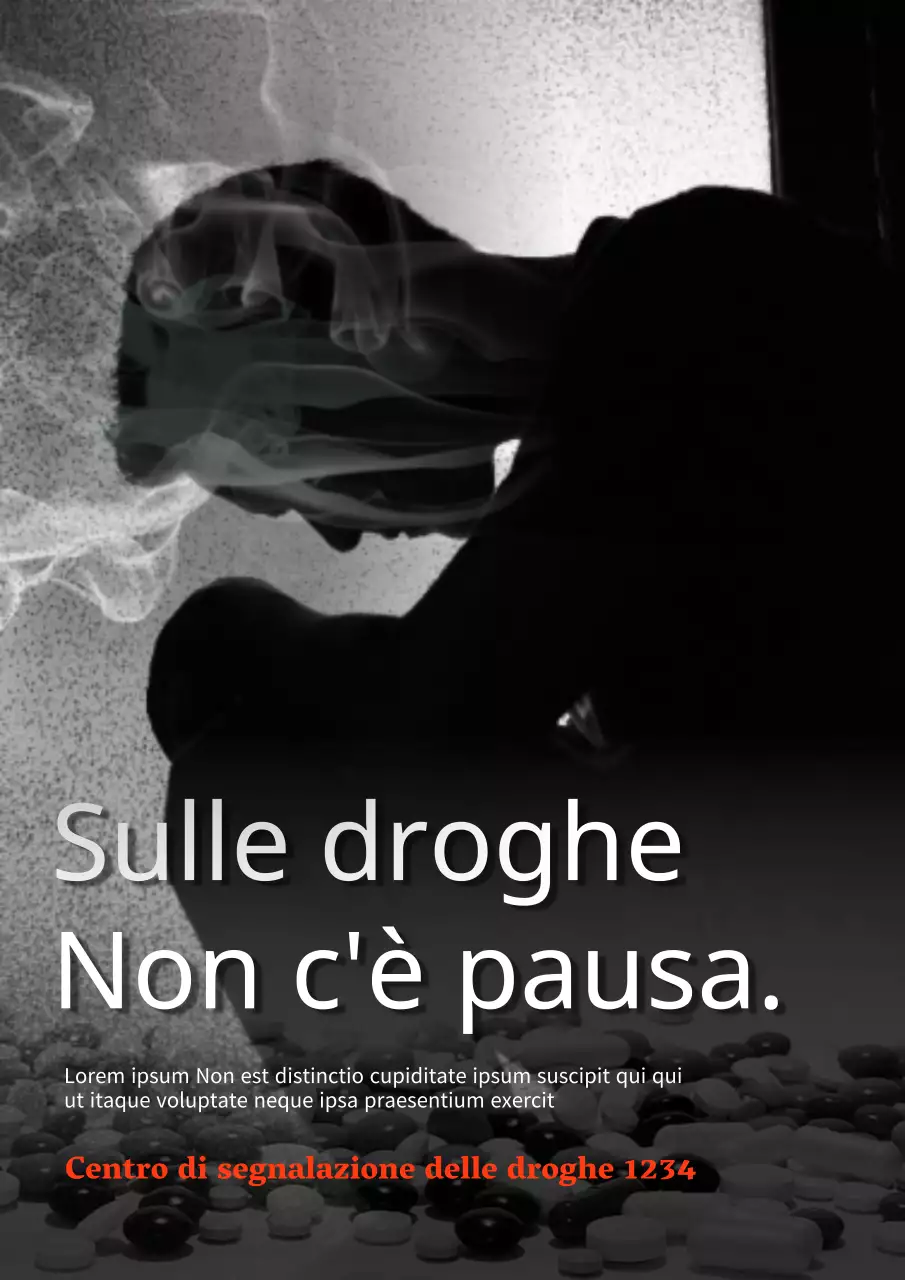 Istruzioni per la segnalazione di droghe nere e scure