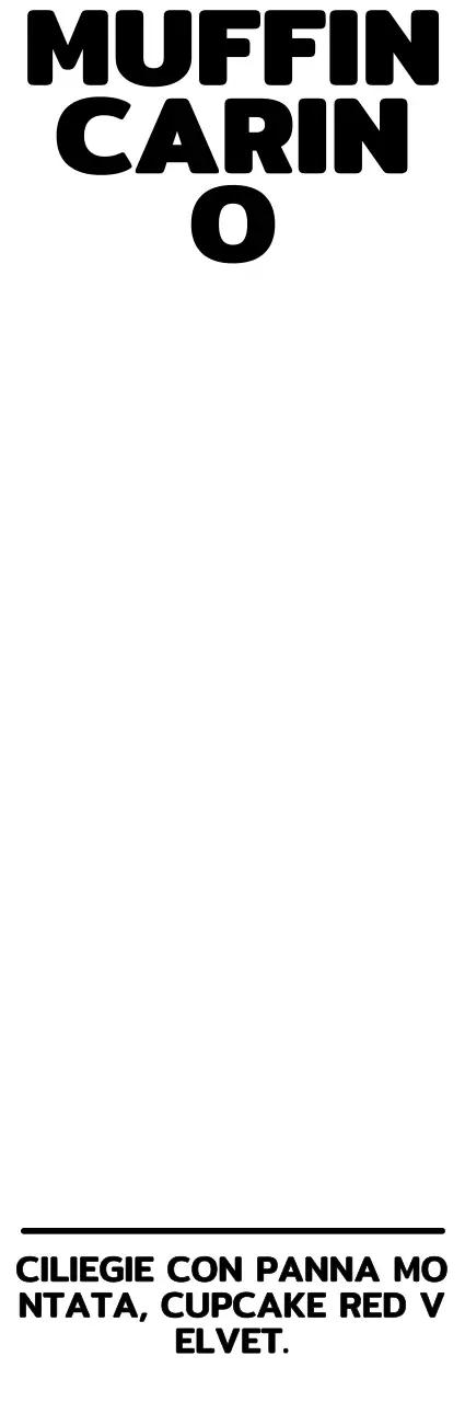 Stile del personaggio del cupcake per il merchandising del caffè