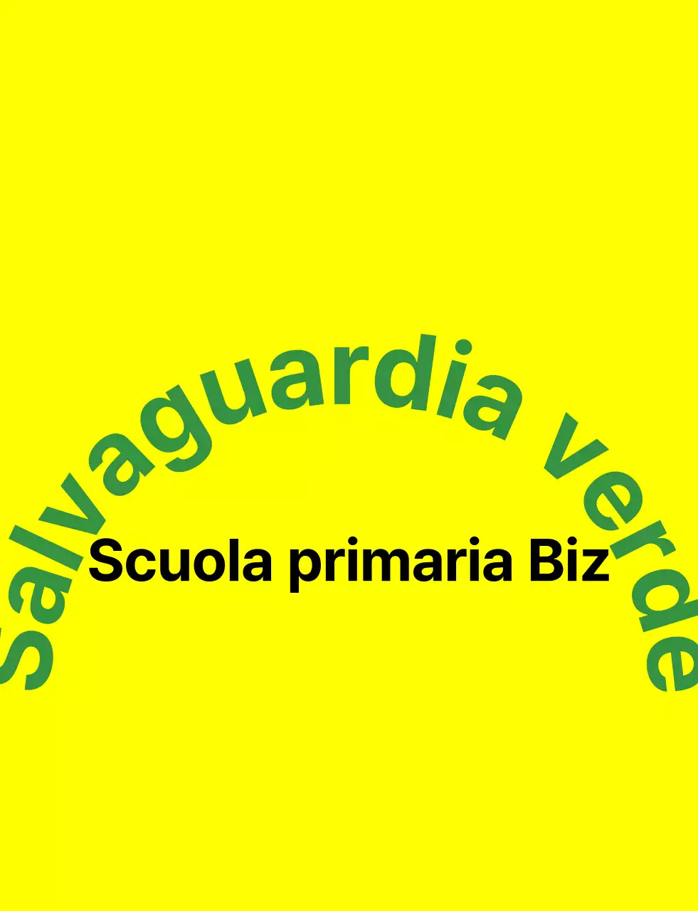 Gilet per genitori con logo illustrato verde e colorato dell'Associazione dei genitori