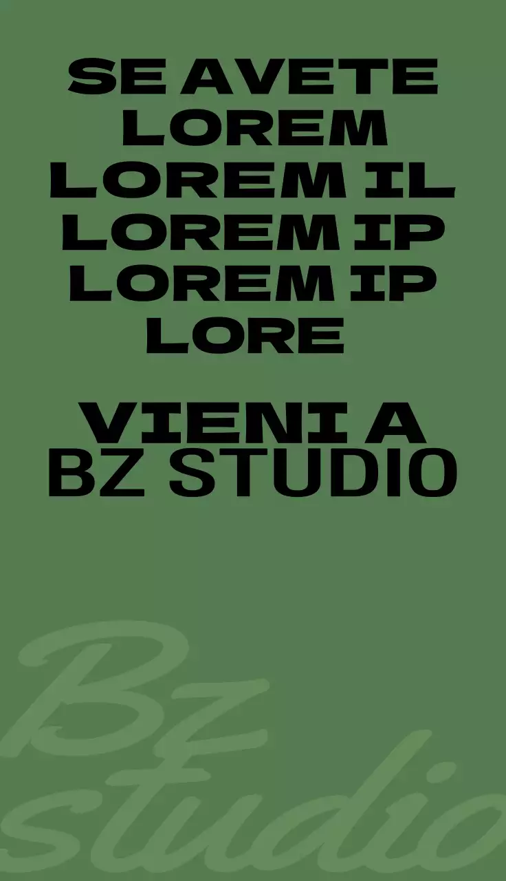 Design elegante con testi dai colori pacati e di classe