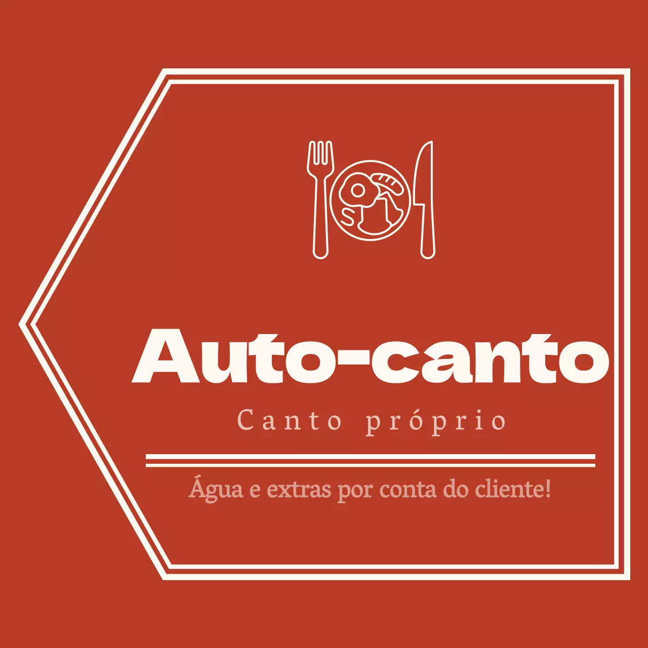 Estilo de esquema de seta simples e emocional em vermelho e amarelo pálido com indicações para o canto próprio