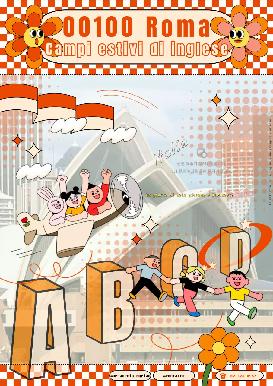 Una guida ai campi estivi kitsch in rosso e arancio