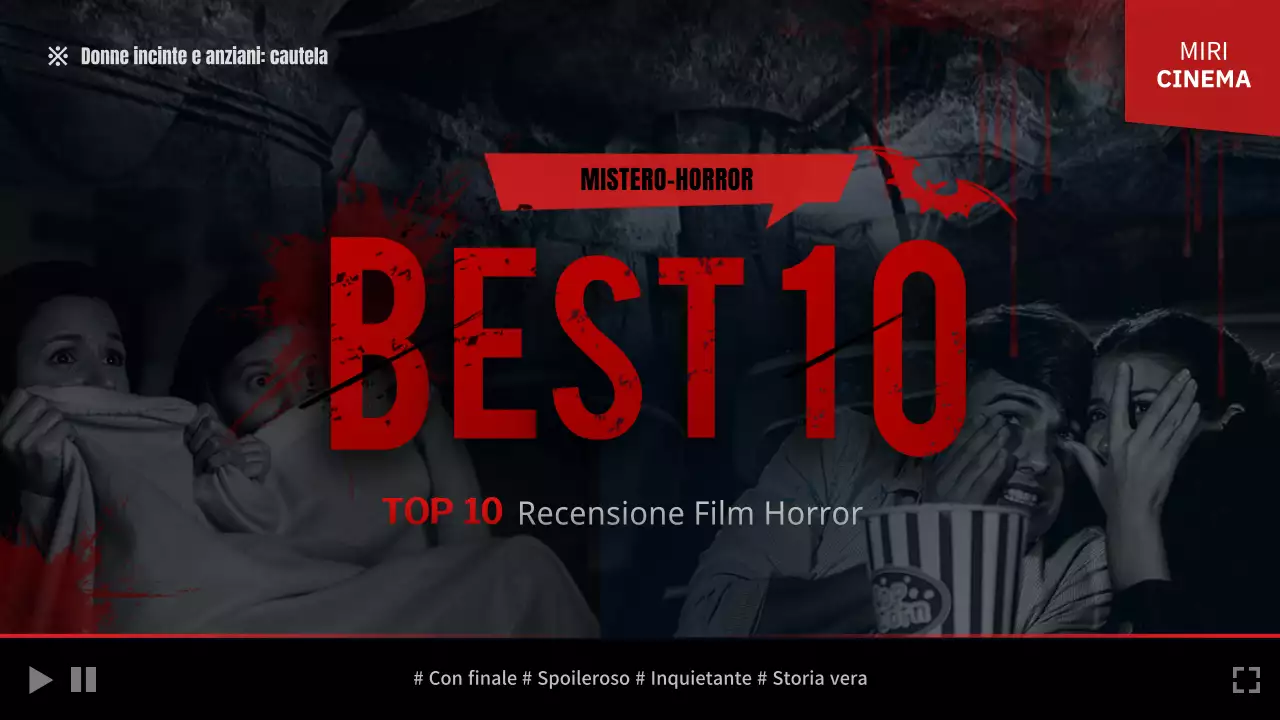 Recensioni di film horror in stile Netflix Miniature di YouTube