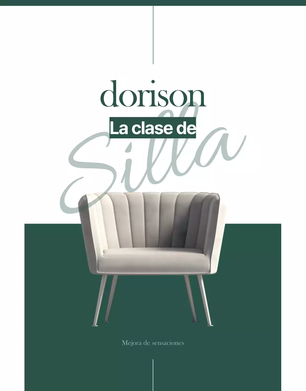 Página de detalles del mobiliario