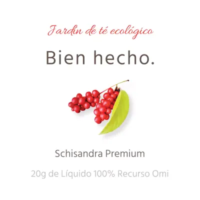 Adhesivo rojo simple Schisandra