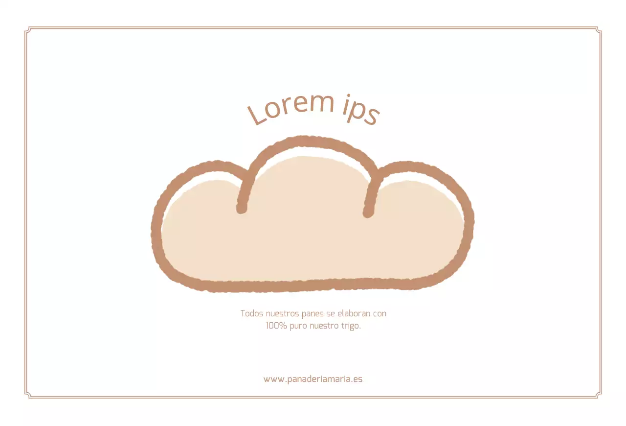 Postal de panadería