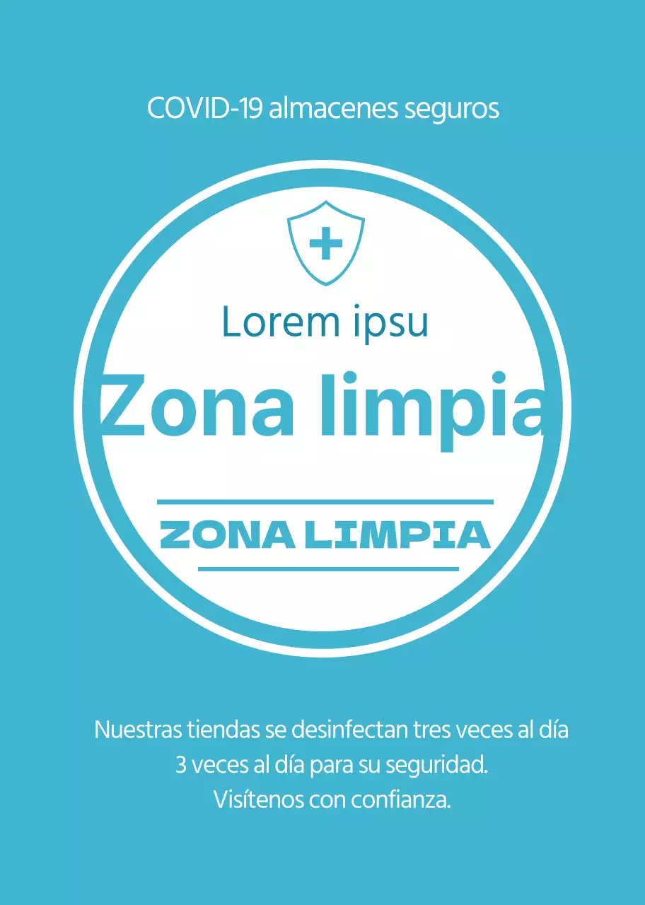 Guía de tiendas azules, limpias y seguras