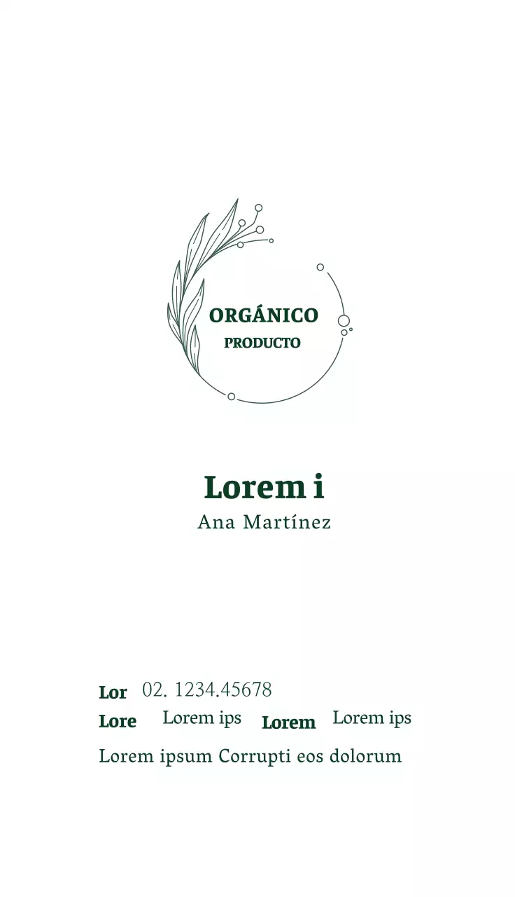 logo ilustración ecológica personal shopper