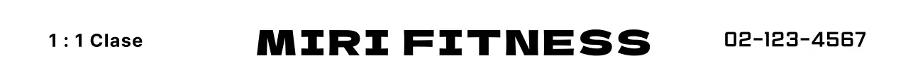 Promocione su logotipo de texto de fitness con un estilo sencillo y limpio