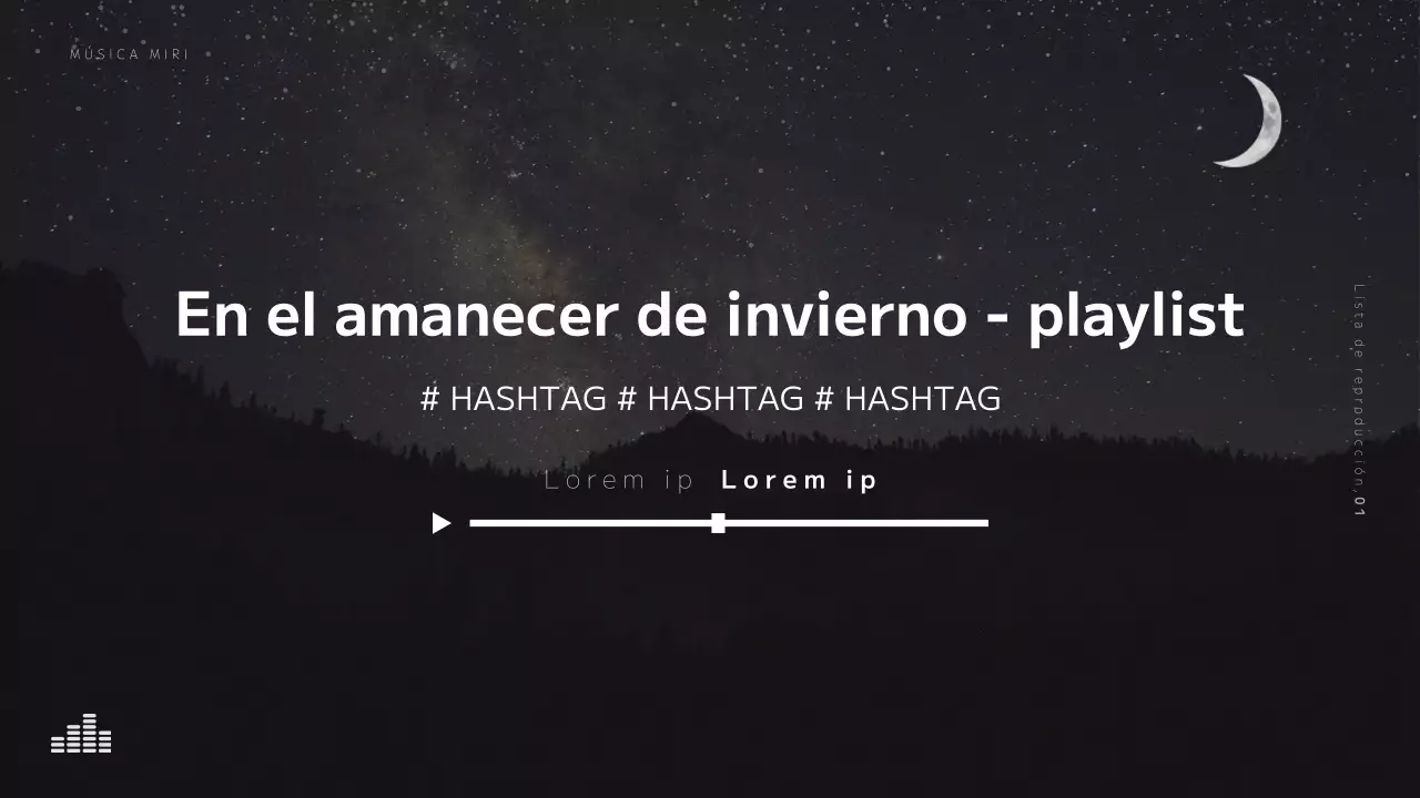 Diseño de listas de reproducción