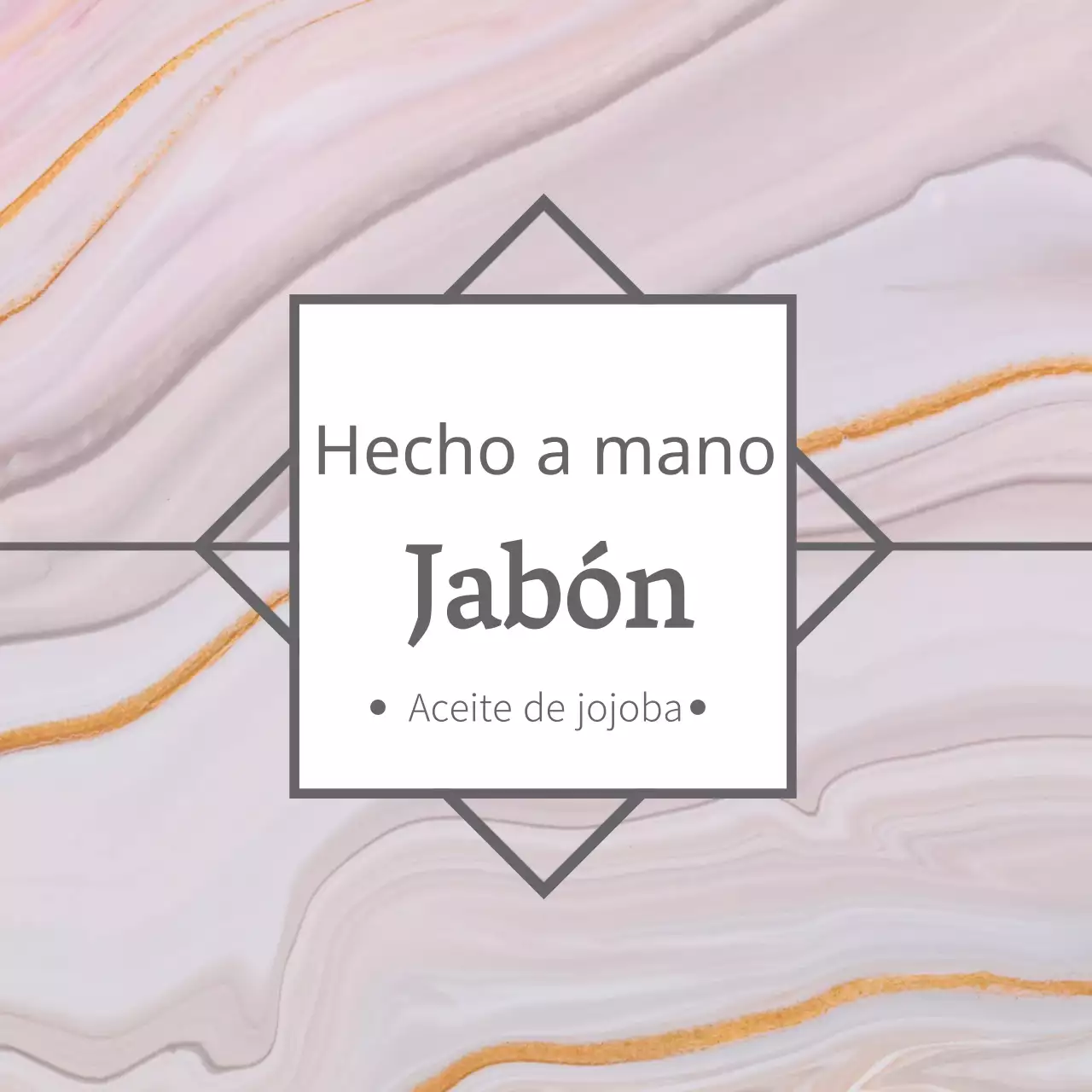 Etiquetas de jabón hechas a mano