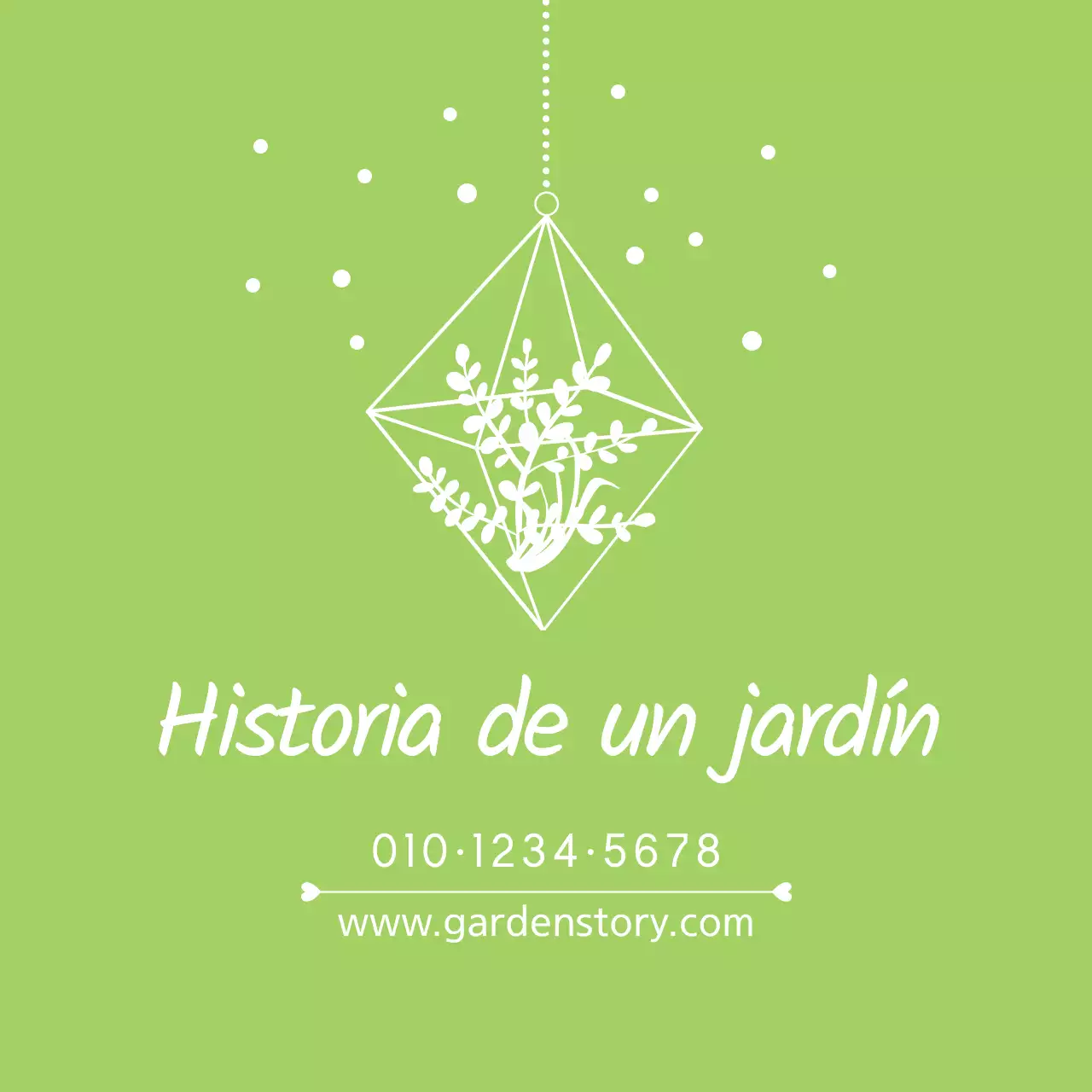 Historia de un jardín