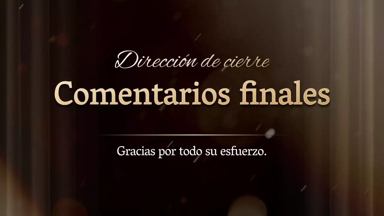 Una velada conceptual de entrega de premios en oro y negro