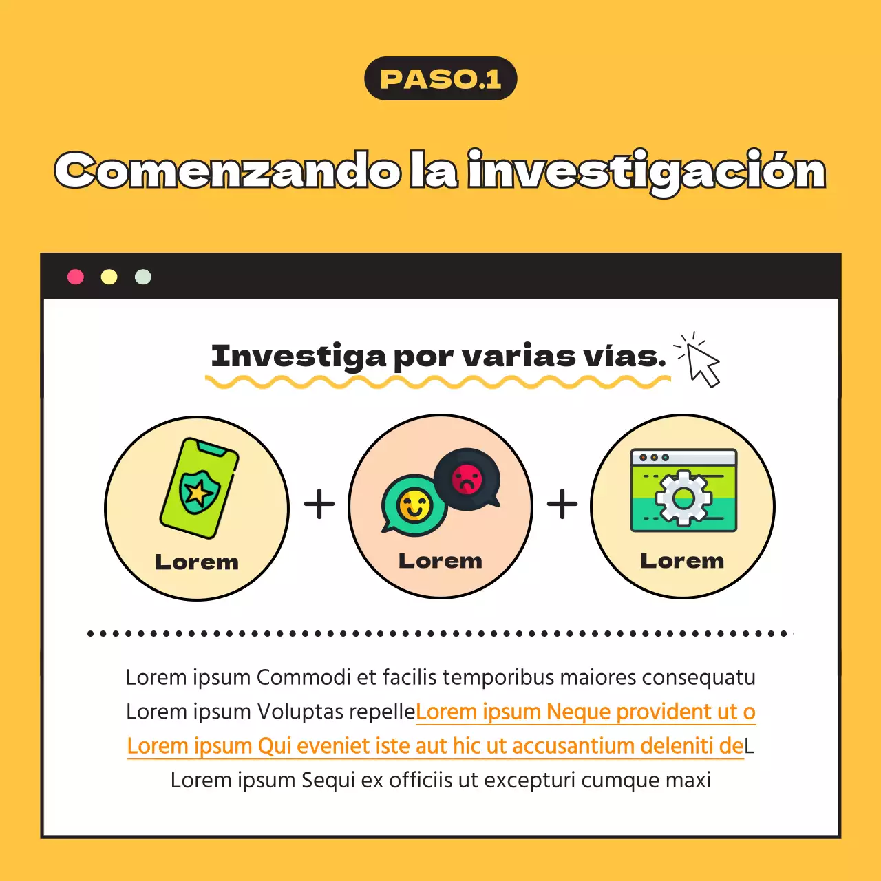 Nuevo plazo de inscripción en amarillo CardNews