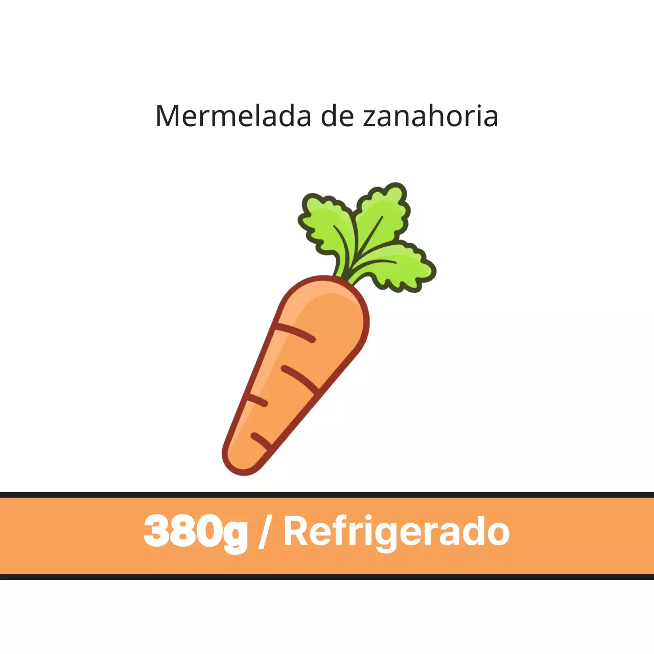 Mermelada de zanahoria