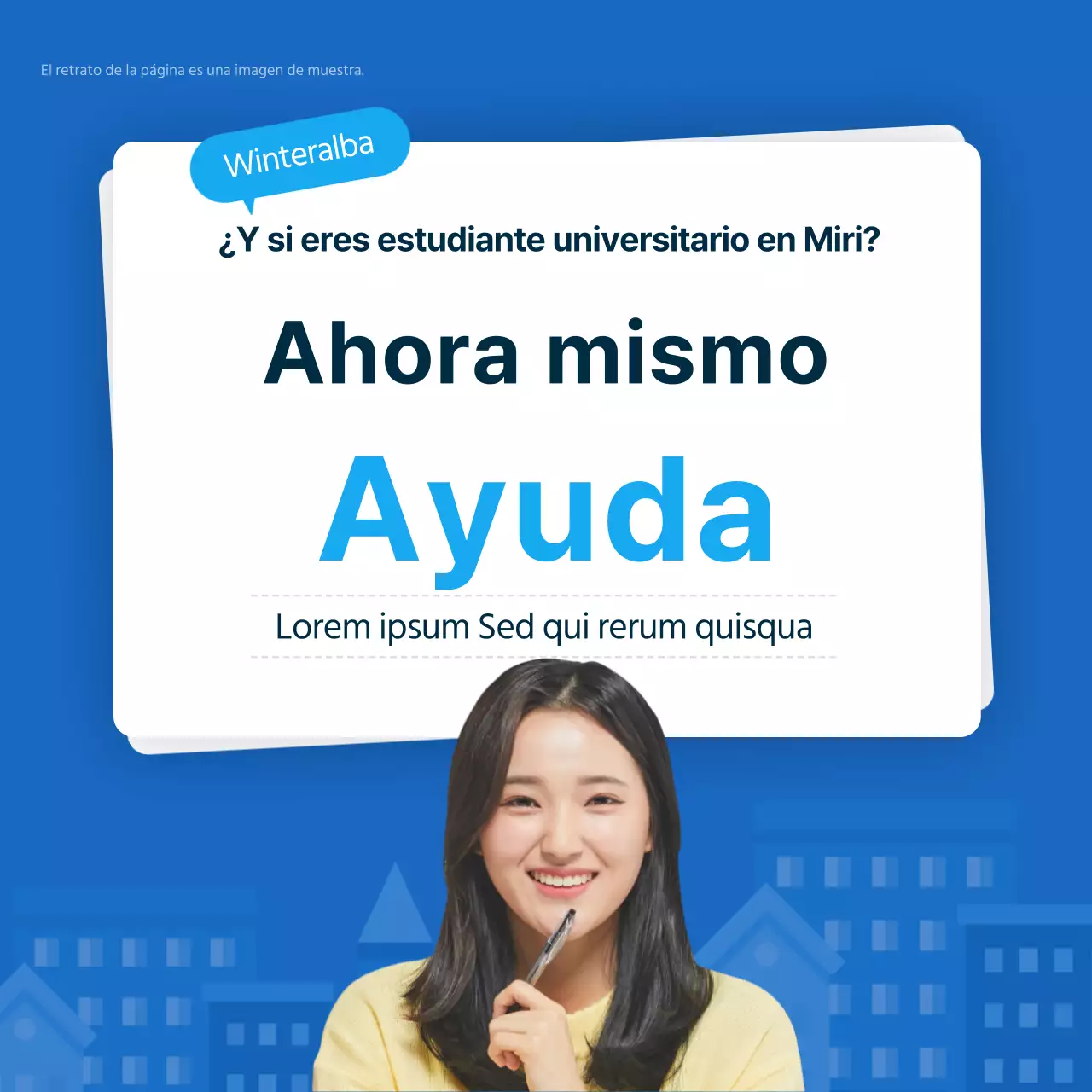 Contratación de empleos a tiempo parcial en oficinas gubernamentales azules y celestes