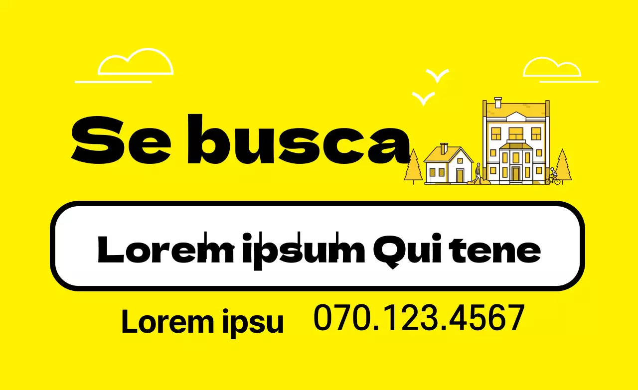 Inmueble amarillo en venta