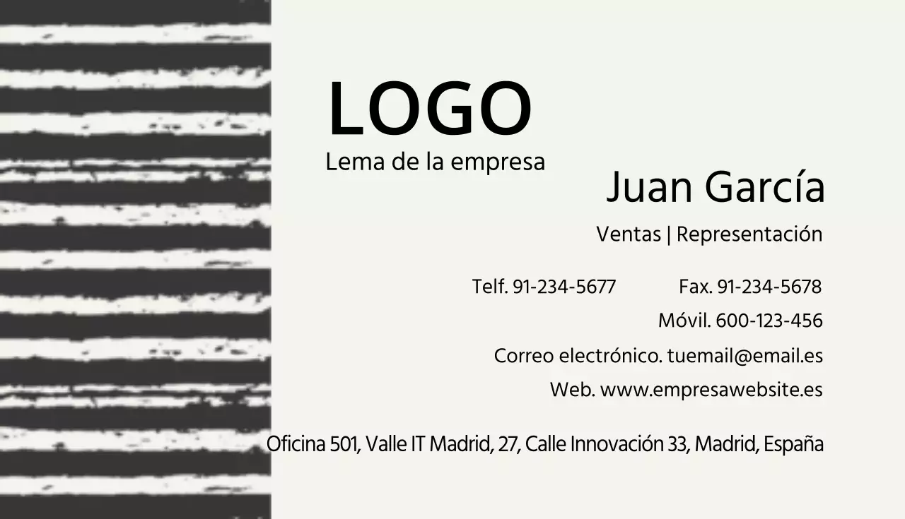 Tarjetas de visita vintage