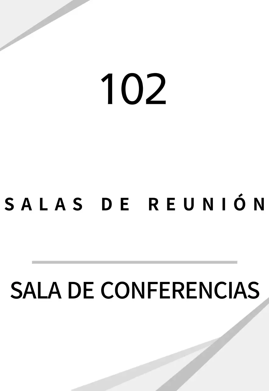 Rótulo de empresa blanco y limpio