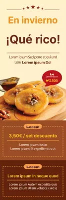 Evento Orange Honey Bun