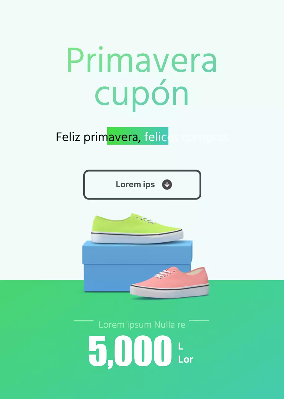 Comprar para la primavera