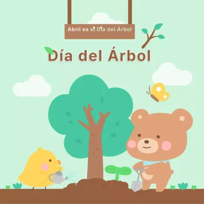 Actos del Día del Árbol Verde