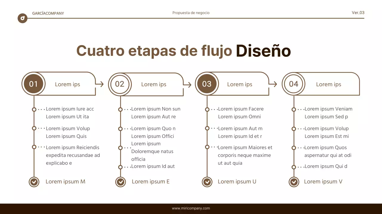 Informe de resaltado de texto sencillo en marrón y blanco