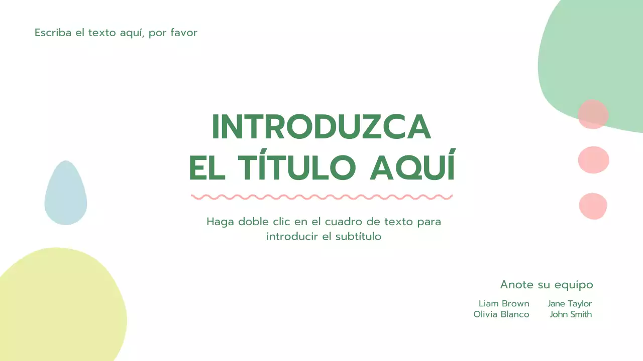 Un verde fresco, presentación psicológica redondeada