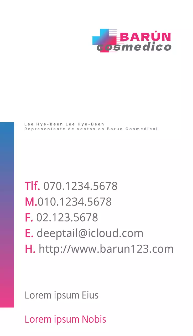 Cosméticos correctos