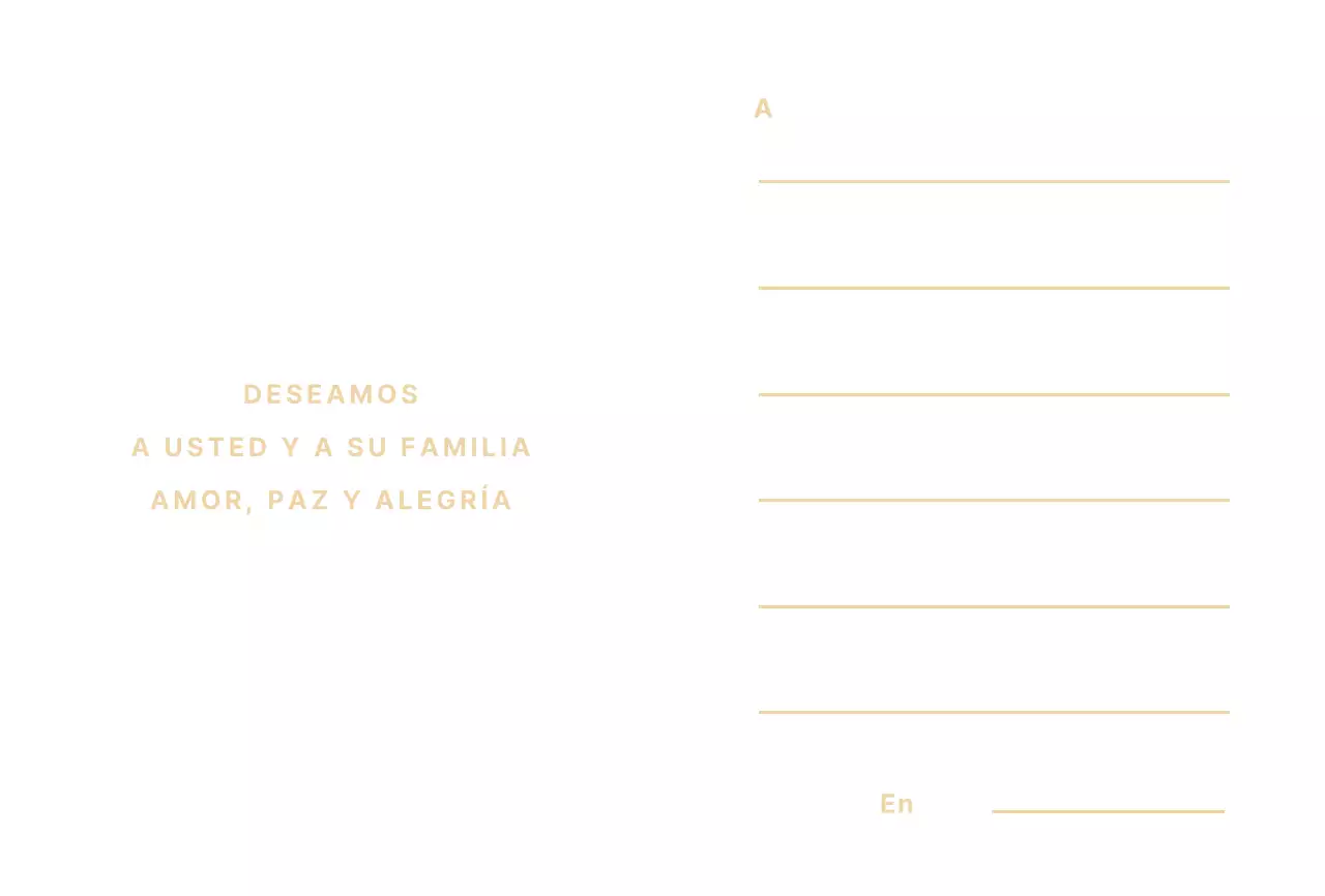 White Cute Christmas Candy Postal Navideña Postal