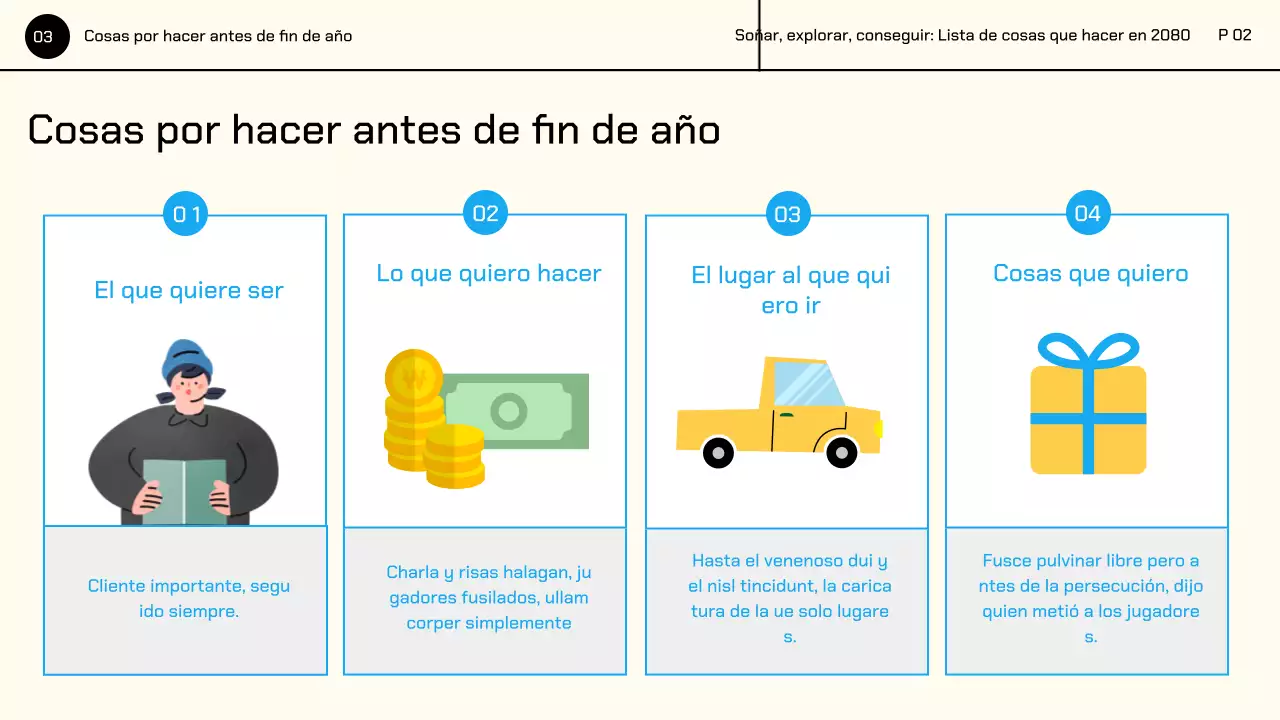 Amarillo Colorido Lindo Carácter Ilustraciones Bucket List