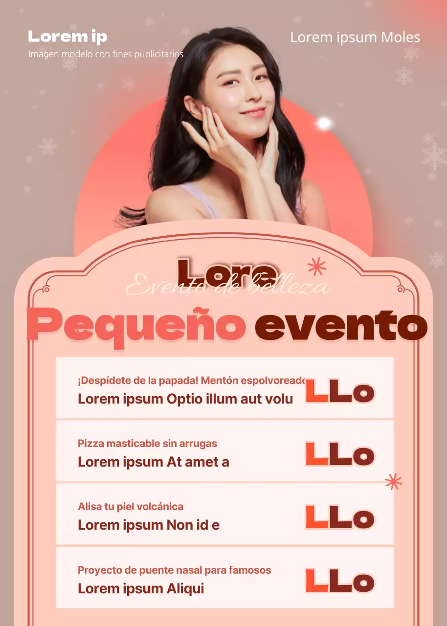 Petit fours de vacaciones de invierno en marrones y albaricoques