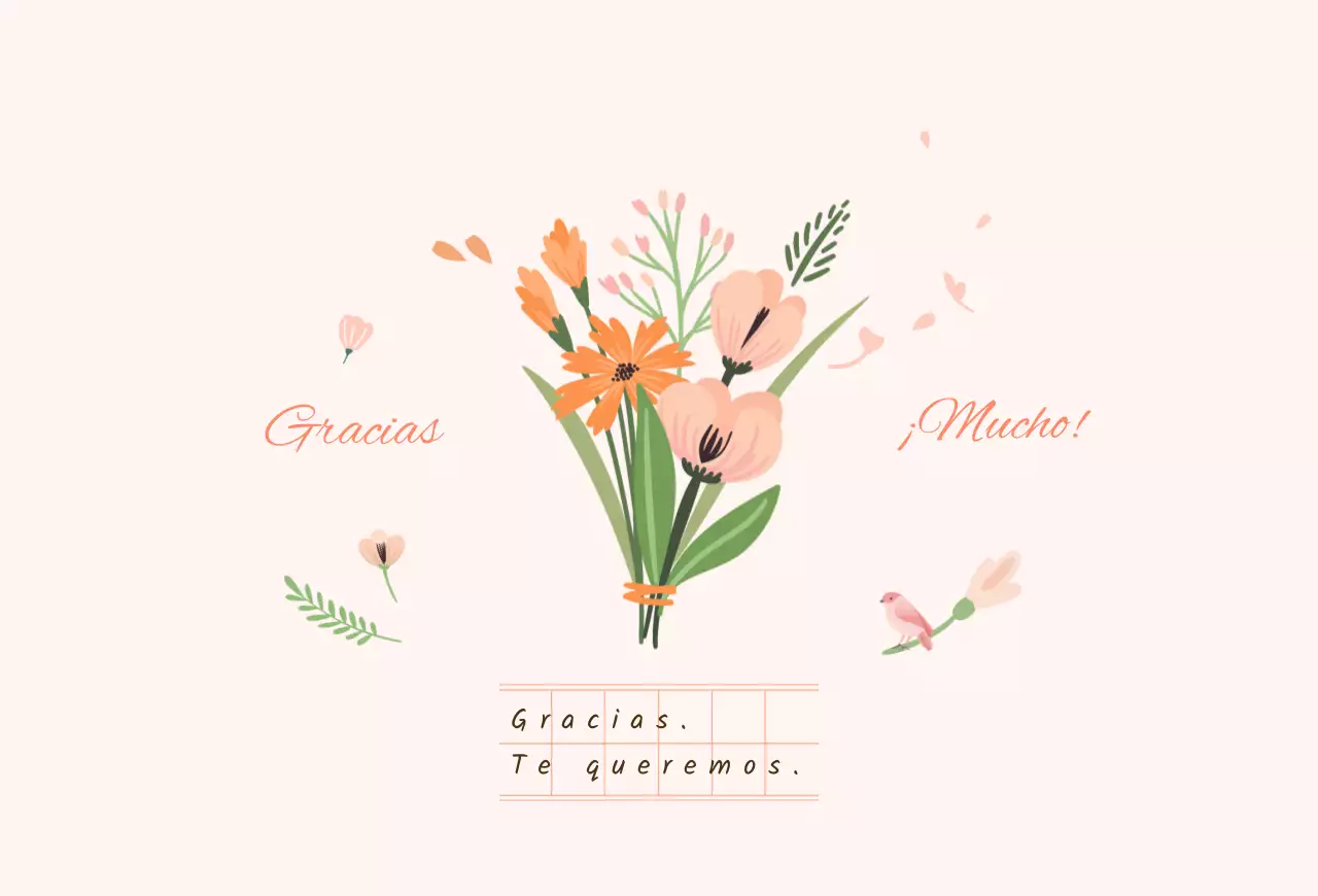 Tarjeta de agradecimiento por el Día del Profesor