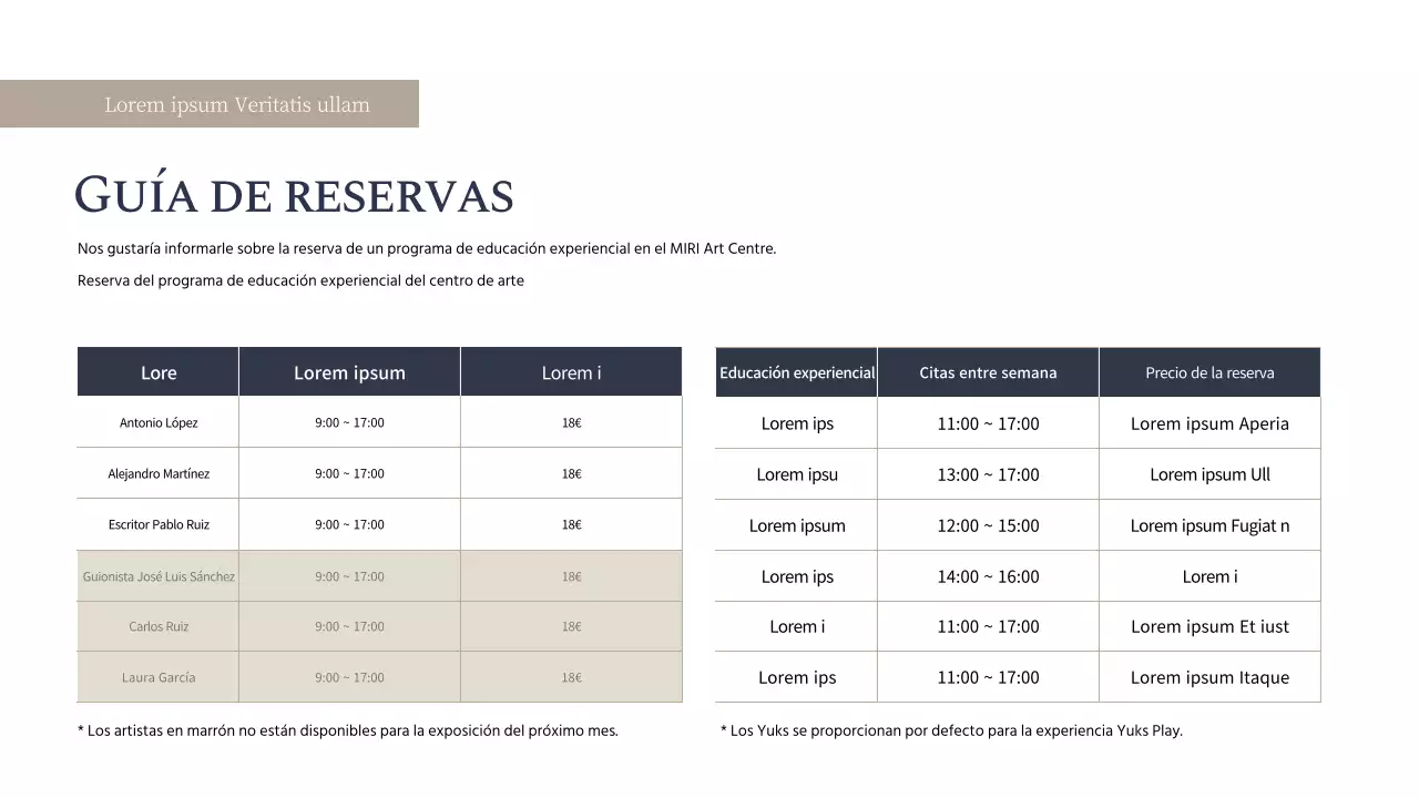 Guía para exponer cerámica en añil y beige