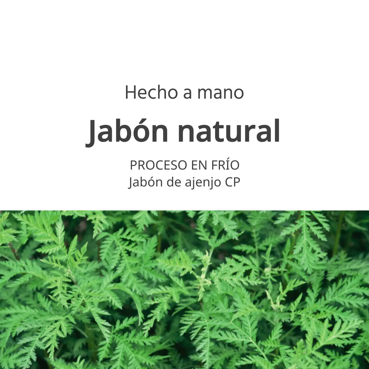Jabón natural