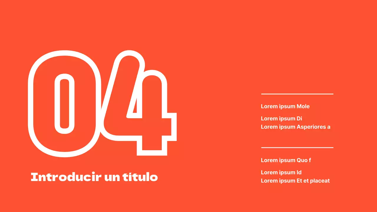 Presentaciones limpias