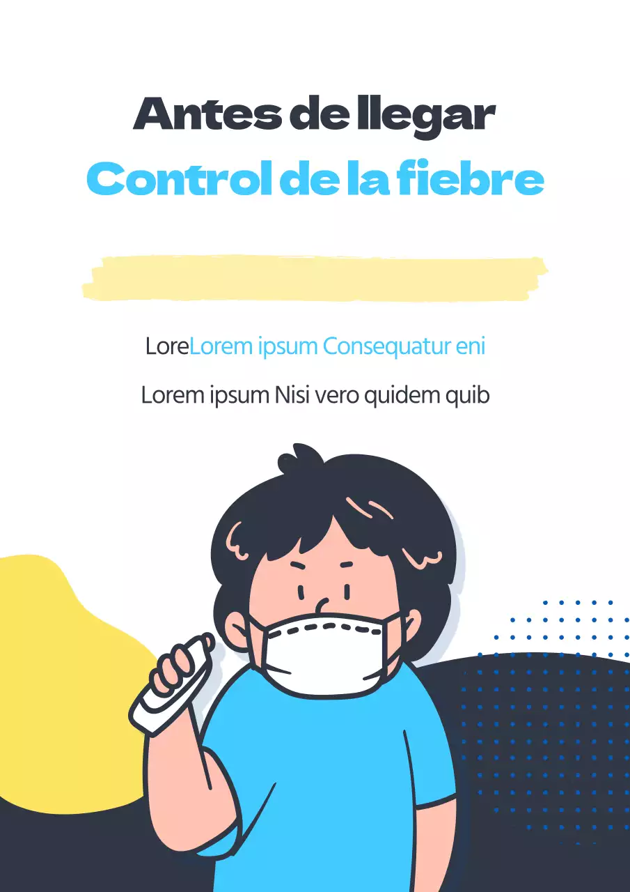 Cartel Corona School Life