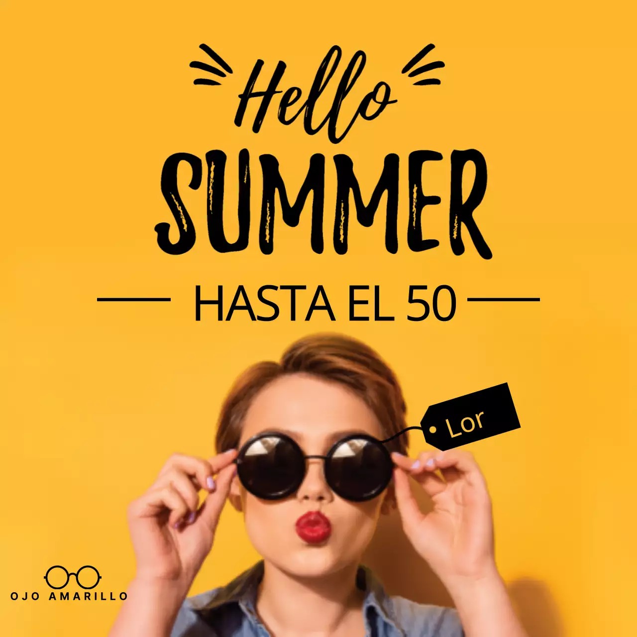 Descuento en gafas de sol