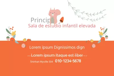 Sala de estudio infantil elevada