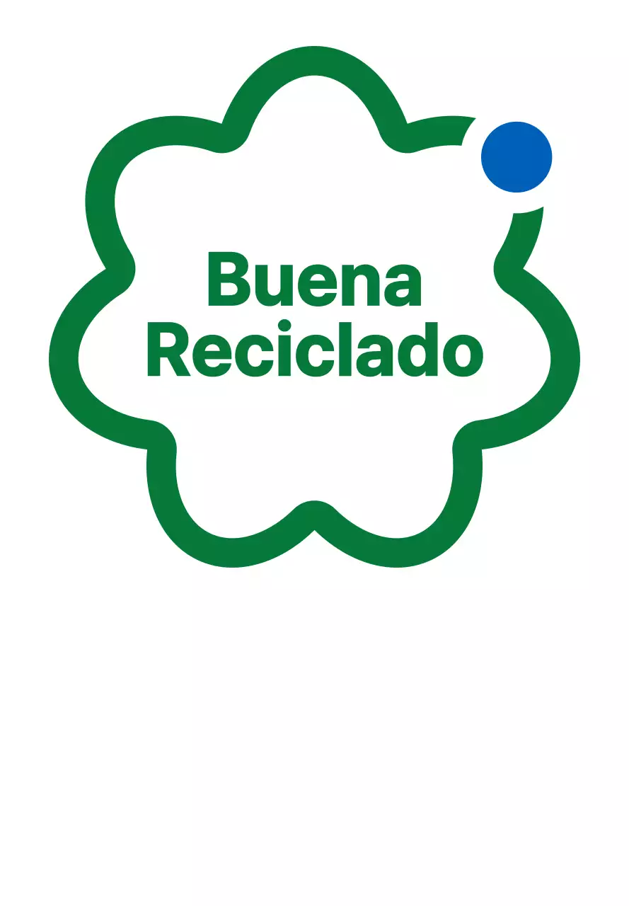 Combinación sencilla de icono y texto en verde y azul Campañas verdes