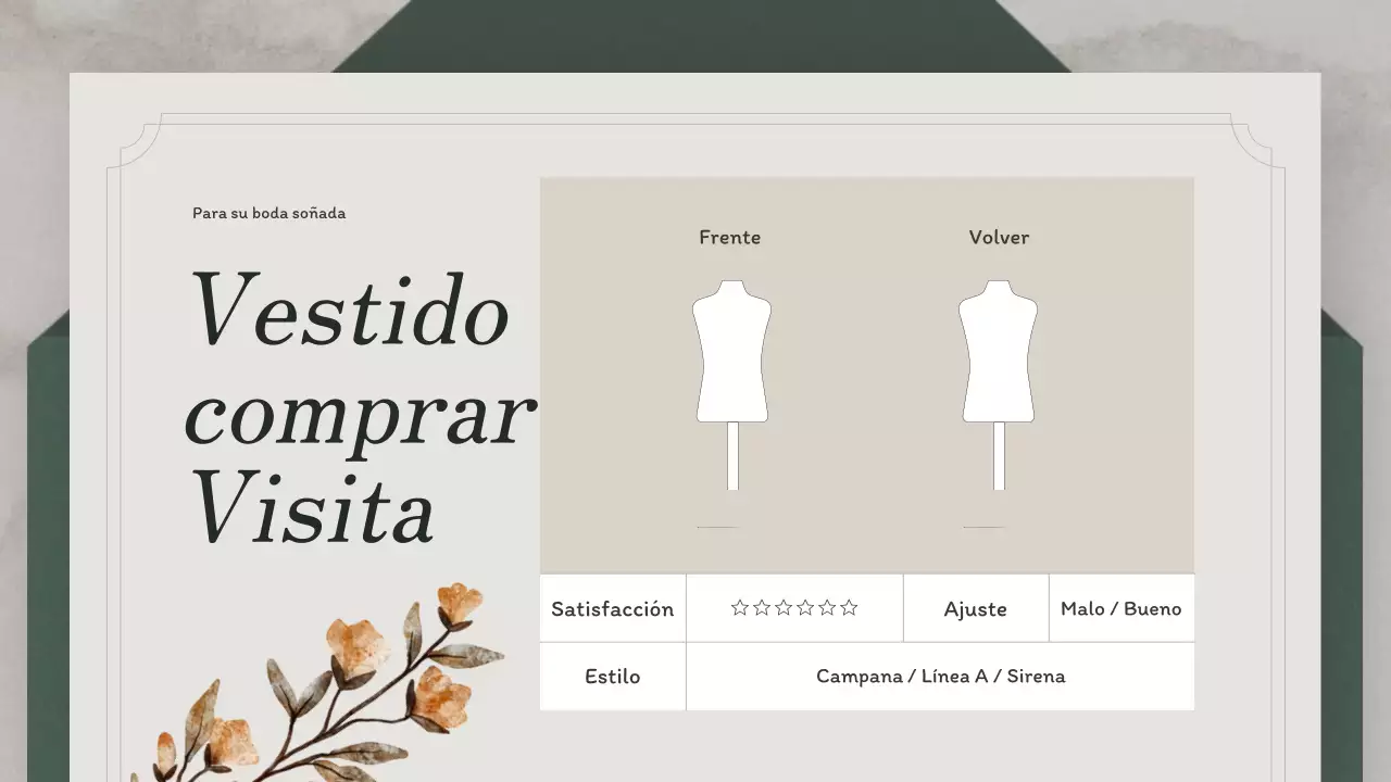 Organización de bodas con un concepto de invitación ecológico