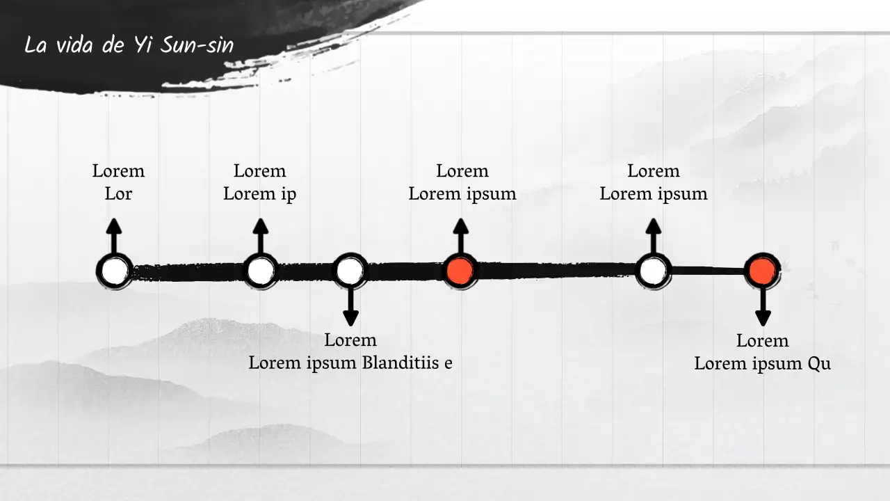 Blanco y negro y rojo Concepto clásico Tinta antigua y acuarela Presentación Presentación de los grandes de la acuarela