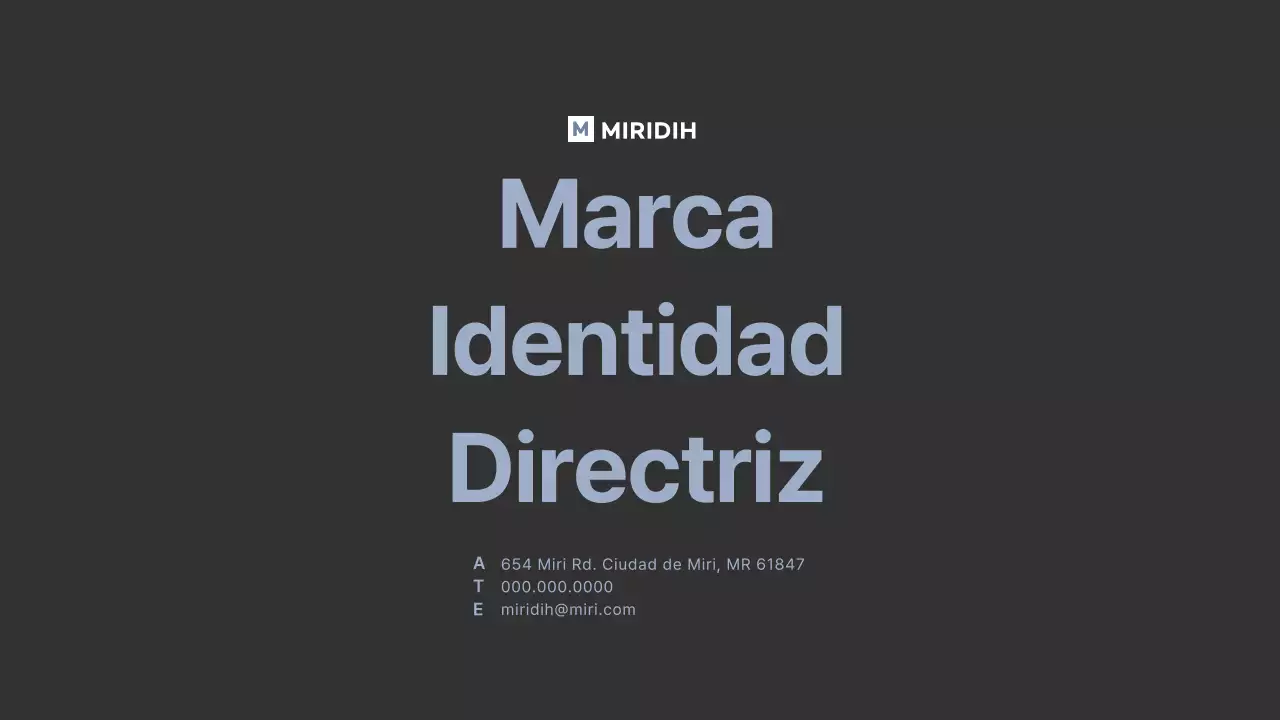 gris oscuro azul claro gridconcept simple branding guideline