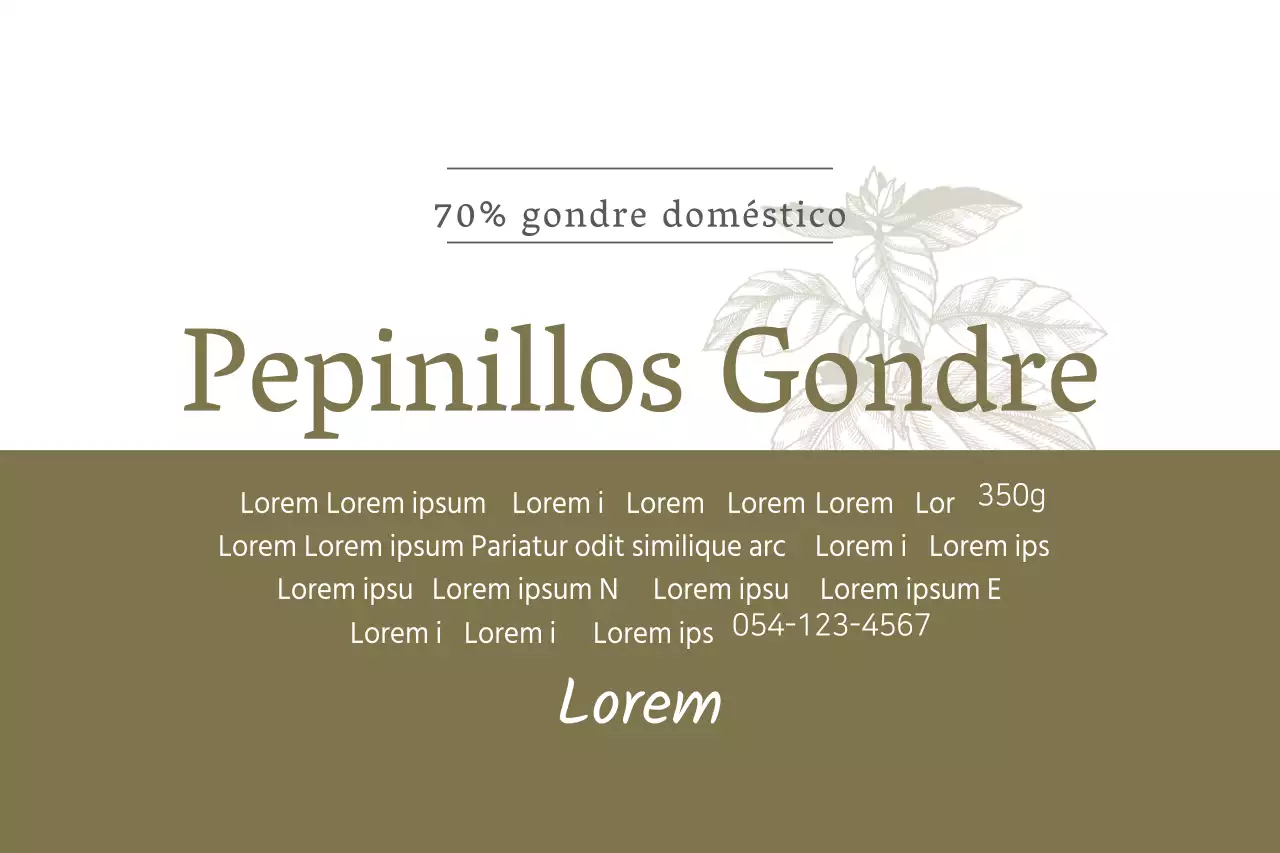 Pepinillos Gondre