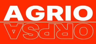 Diseño moderno y elegante con el logotipo y el menú de una cafetería en rojo y blanco.