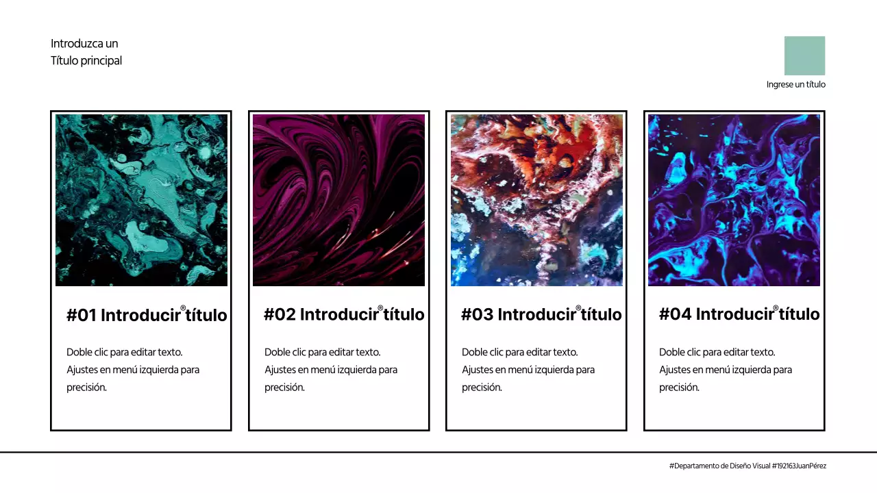 Chip de color, Verde